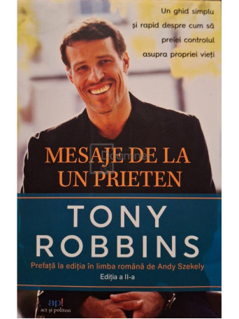 Tony Robbins - Mesaje de la un prieten - 2022 - Brosata