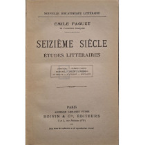 Seizieme siecle - Etudes litteraires