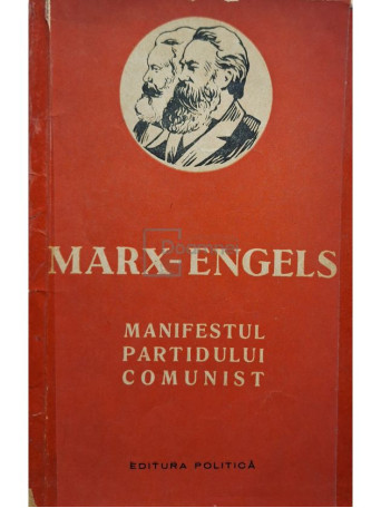 Karl Marx / Friedrich Engels - Manifestul Partidului Comunist - 1959 - Brosata