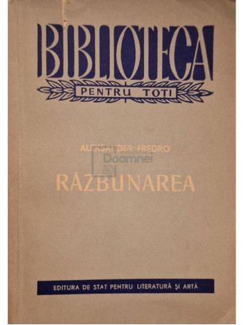 Aleksander Fredro - Razbunarea - 1958 - Brosata