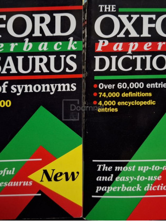 Betty Kirkpatrick - The oxford paper back thesaurus / dictionary, 2 vol. - 1995 - Brosata