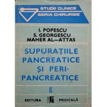 Supuratiile pancreatice si peripancreatice