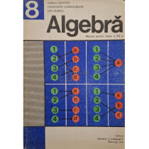 Algebra - Manual pentru clasa a VIII-a