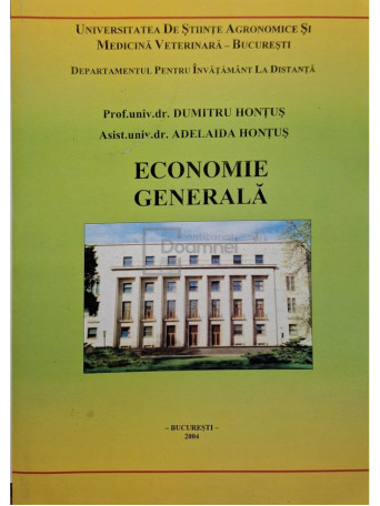 Dumitru Hontus - Economie generala - 2004 - Brosata