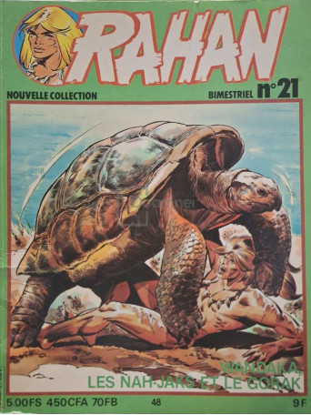 Rahan, nr. 21 - Wandaka, les nah-jaks et le gorak - 1981 - Brosata