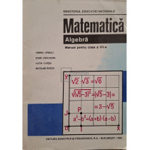 Matematica, algebra - Manual pentru clasa a VII-a