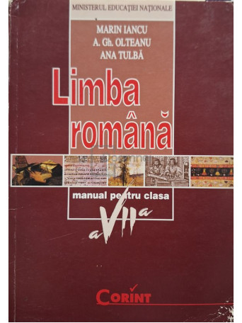 Marin Iancu - Limba romana - Manual pentru clasa a VII-a - 2008 - Brosata