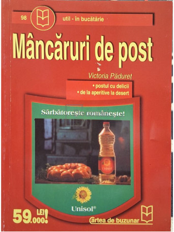 Victoria Paduret - Mancaruri de post - Brosata