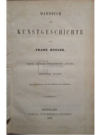 Franz Kugler - Handbuch der kunstgescgichte - 1856 - Cartonata