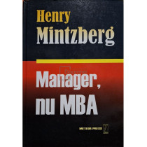 Manager, nu MBA