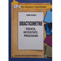 Didacticometrie - Esenta, necesitate, proceduri (semnata)