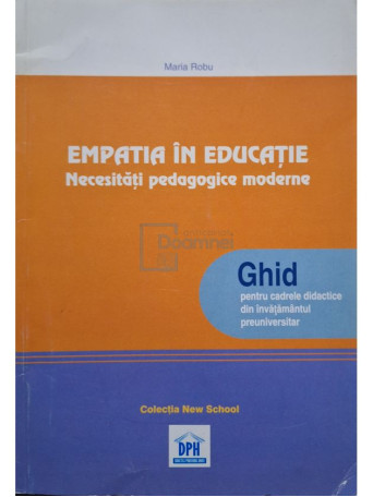 Maria Robu - Empatia in educatie - 2008 - Brosata