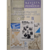 Revista de pedagogie. Index bibliografic - Autori, 1952-2001