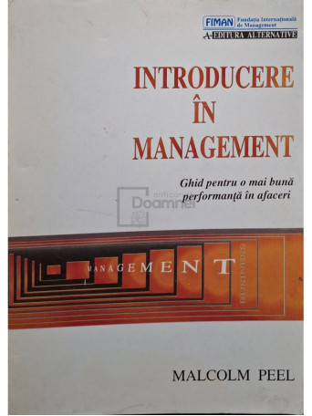 Malcolm Peel - Introducere in management - 1994 - Brosata