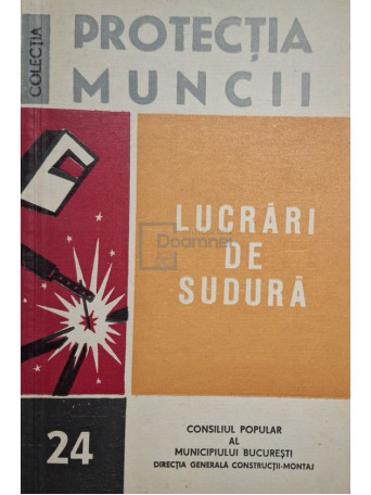 Paul Sogodel - Lucrari de sudura - 1971 - Brosata