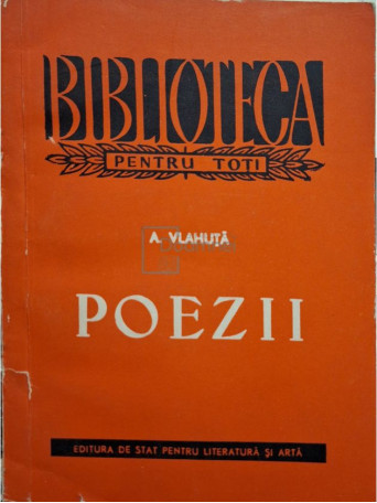 A. Vlahuta - Poezii (semnata) - 1959 - Brosata