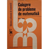 Culegere de probleme de matematica