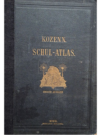 B. Kozenns - Geographischer schul-atlas fur Gymnasien, Real- und Handelsschulen - 1889 - Cartonata