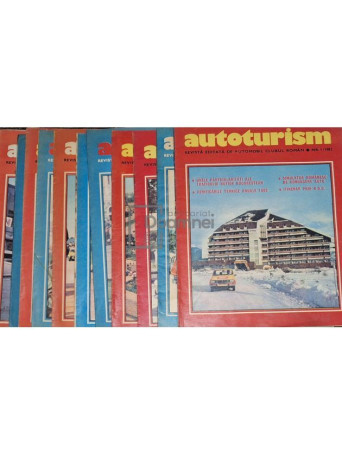 Revista autoturism, nr. I-XII - 1982 - Brosata