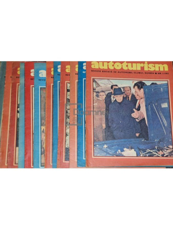 Revista autoturism, nr. I-XII - 1983 - Brosata