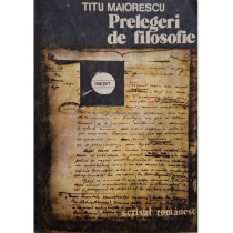 Prelegeri de filosofie