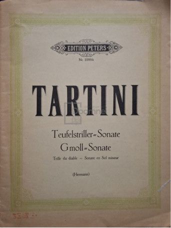 G. Tartini - Beruhmte sonaten fur violine - Brosata