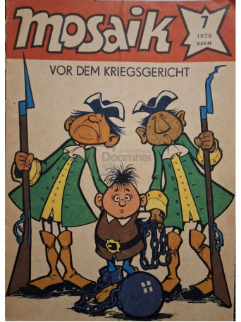 Mosaik, nr. 7/1979 - Vor dem kiregsgericht - 1979 - Brosata