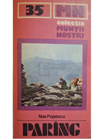 Nae Popescu - Muntii Parang - 1986 - Brosata