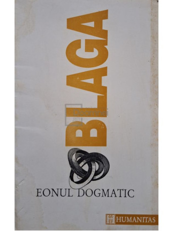 Lucian Blaga - Eonul dogmatic - 1993 - Brosata