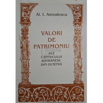 Valori de patrimoniu ale cantecului batranesc din Oltenia (semnata)