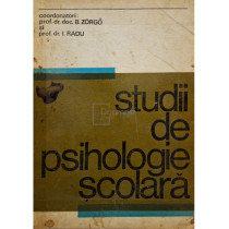 Studii de psihologie scolara