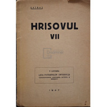 Hrisovul VII (semnata)