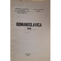 Romanoslavica XXVIII (semnata)