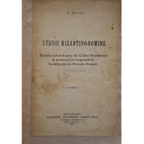 Studii bizantino-romane