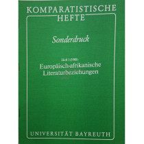 Sonderdruck - Europaisch-afrikanische literaturbeziehungen (semnata)