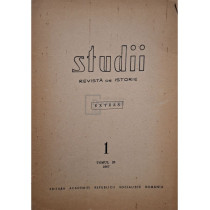 Studii - Revista de istorie, tomul 20, nr. 1 (semnata)