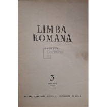 Limba romana, anul XVIII, vol. 3 (semnata)