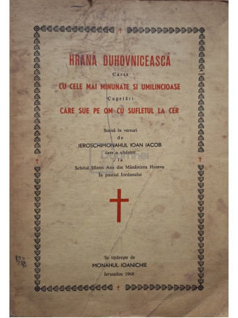 Ioan Iacob - Hrana duhovniceasca - 1968 - Brosata