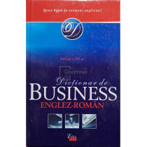 Dictionar de business englez-roman, editia a III-a