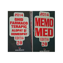 Memomed 2014 / Ghid farmacoterapic alopat si homeopat 2014, editia 20