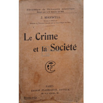 Le crime et la societe