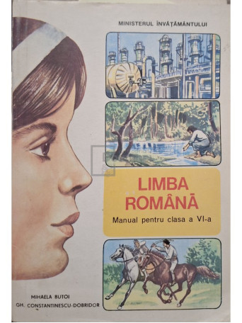 Mihaela Butoi - Limba romana - Manual pentru clasa a VI-a - 1995 - Brosata