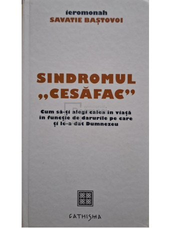 Savatie Bastovoi - Sindromul cesafac - 2014 - Cartonata