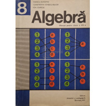 Algebra, manual pentru clasa a VIII-a