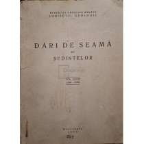 Dari de seama ale sedintelor, vol. XXXVII 1949-1950