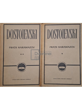 Dostoievski - Fratii Karamazov, 2 vol. - 1964 - Brosata