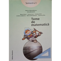 Teme de matematica, clasa a V-a, semestrul I