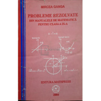 Probleme rezolvate din manualele de matematica pentru clasa a IX-a