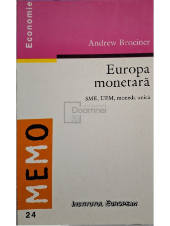 Andrew Brociner - Europa monetara - 1999 - Brosata