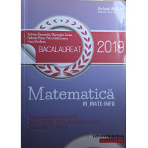 Matematica, bacalaureat 2019 - M_Mate-Info